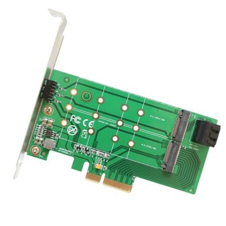 SYBA 4 Port SATA III Mini PCI-E Controller Card SI-MPE40125